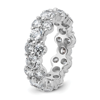 14K Weißgold True Origin Im Labor Gezüchtet Diamant Vs Def 3 1/5 Karat Größe 4 Memoire Ring