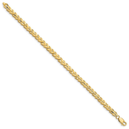 7 Zoll 14K Diamantiert Armband