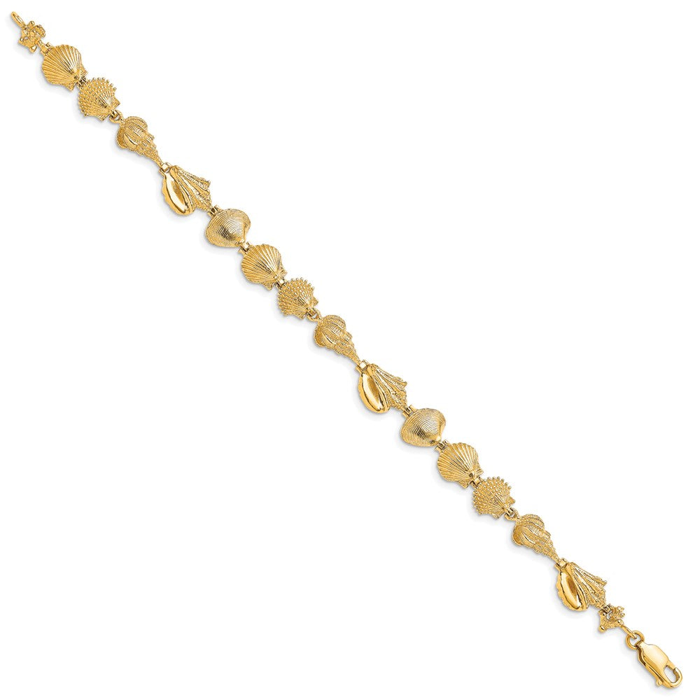 14K Meer Shells Armband