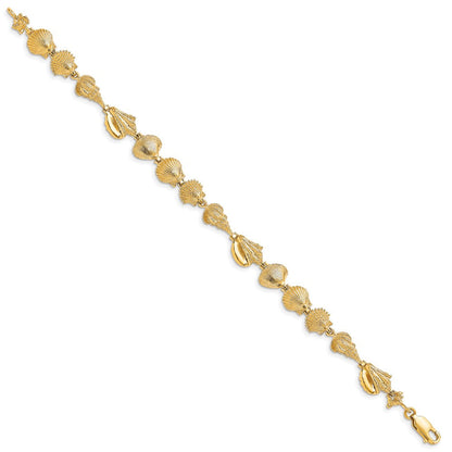 14K Meer Shells Armband