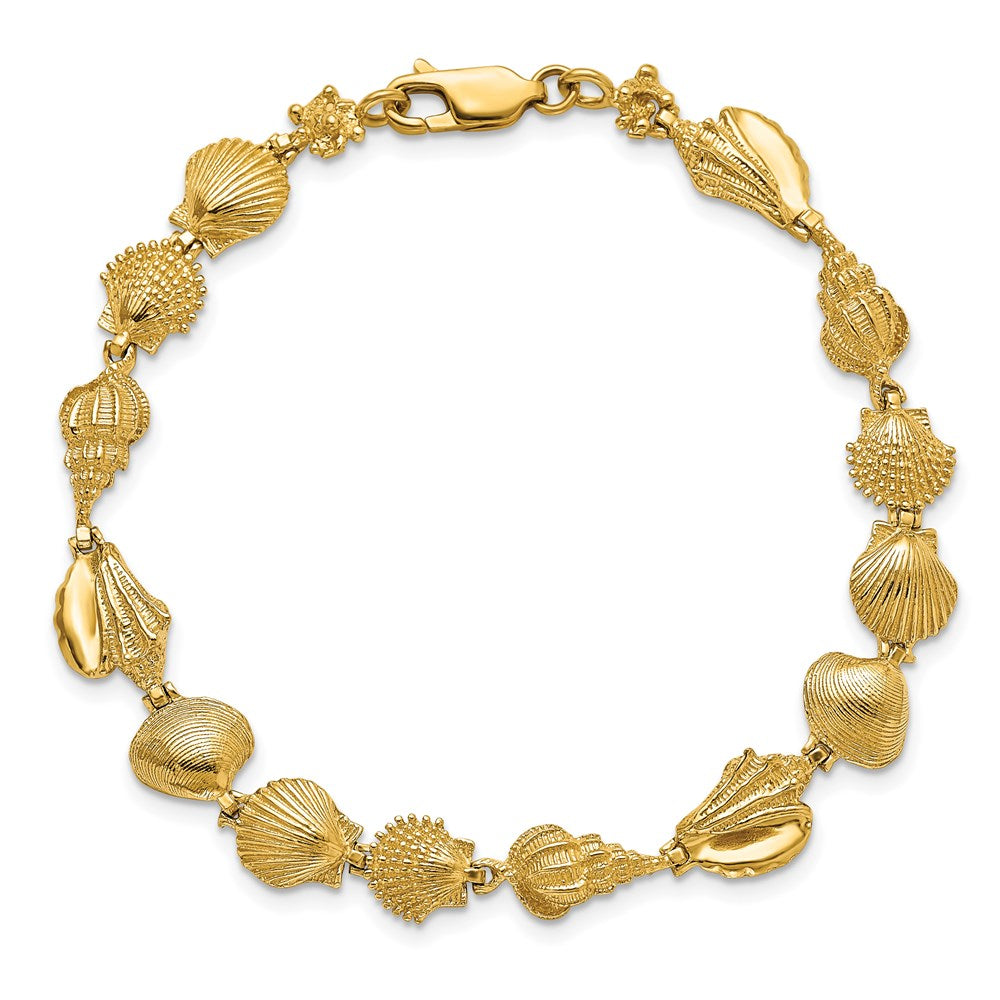 14K Meer Shells Armband