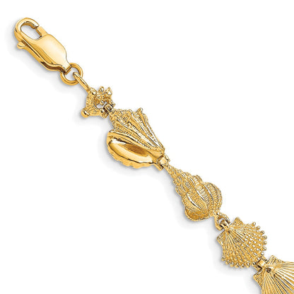 14K Meer Shells Armband