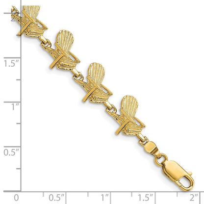 7 Zoll 14K Beach Chair Armband
