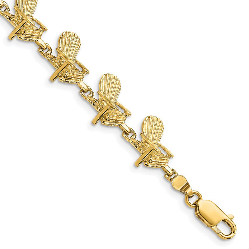 7 Zoll 14K Beach Chair Armband
