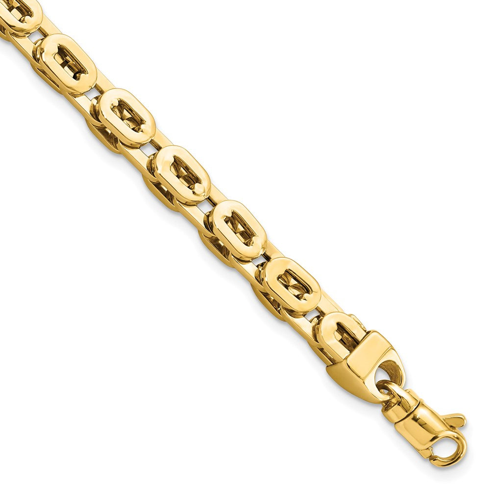 8 Zoll 14K Poliert Fantasieglieder Armband