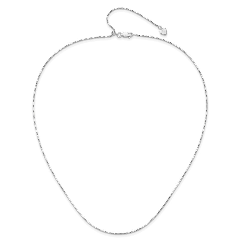 Sterlingsilber Verstellbar.95mm Venezianer Halskette