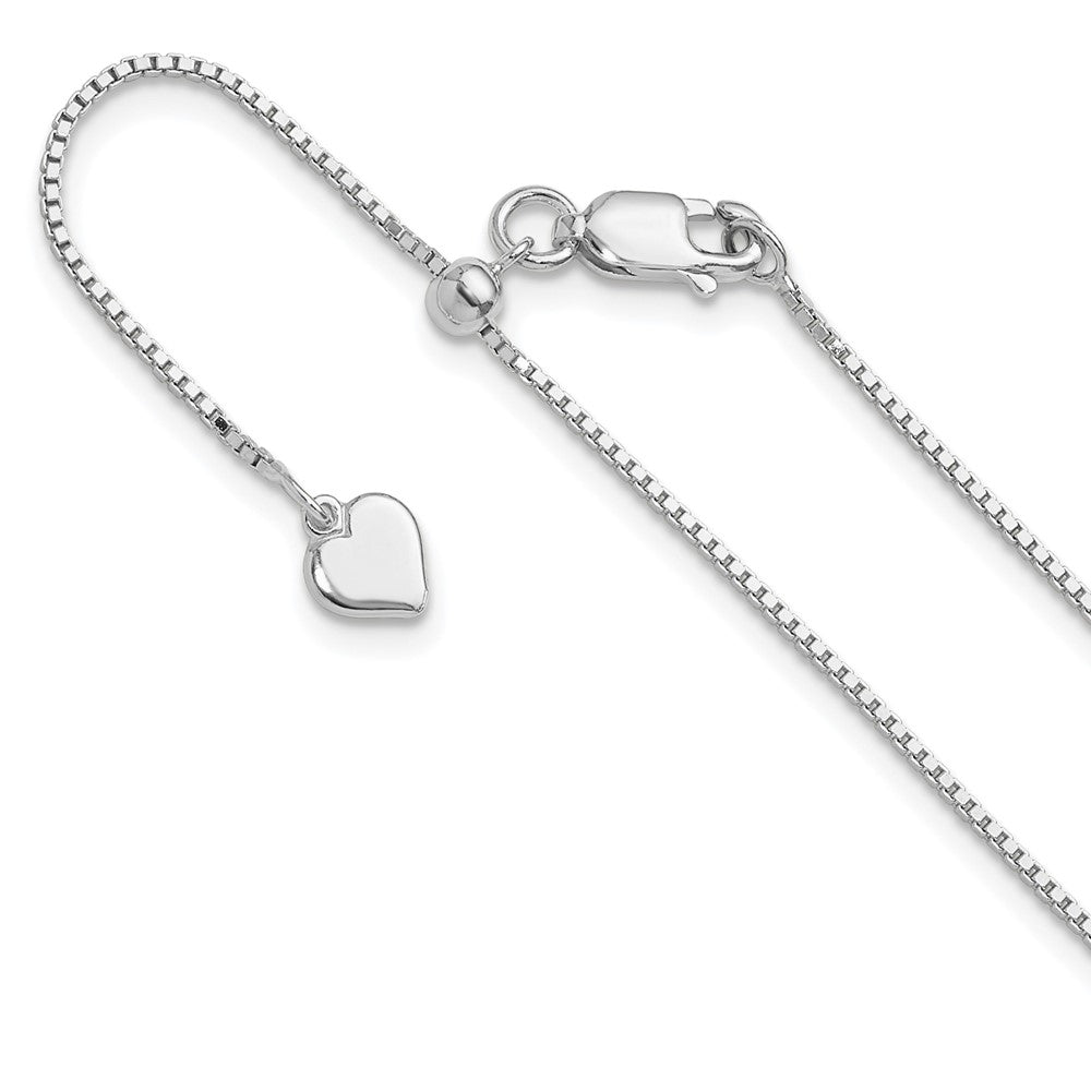 Sterlingsilber Verstellbar.95mm Venezianer Halskette