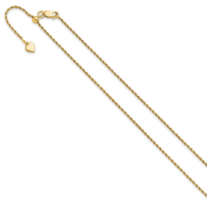 Vergoldet Sterlingsilber Verstellbar 1.4mm Diamantiert Kordel Halskette