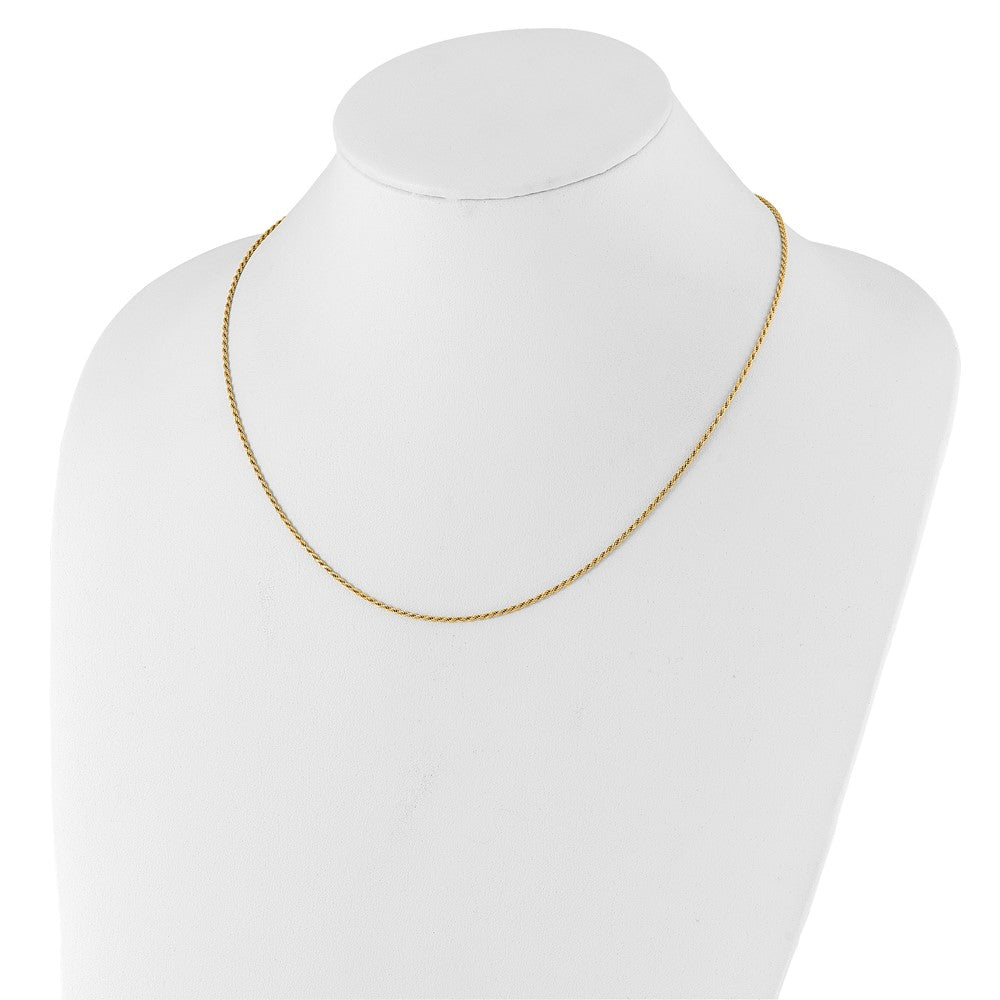 Vergoldet Sterlingsilber Verstellbar 1.4mm Diamantiert Kordel Halskette