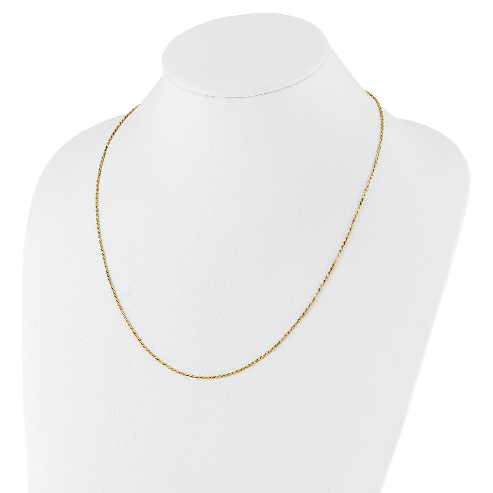 Vergoldet Sterlingsilber Verstellbar 1.4mm Diamantiert Kordel Halskette