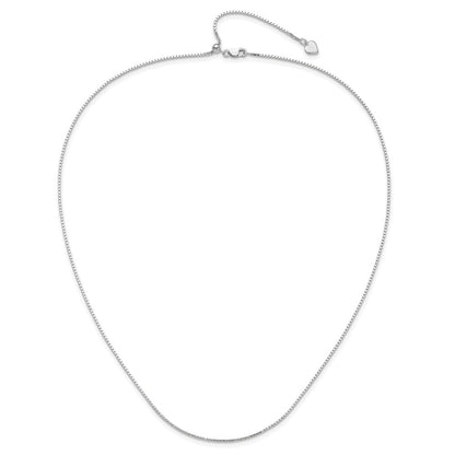 Sterlingsilber Verstellbar 1.1mm Venezianer Halskette