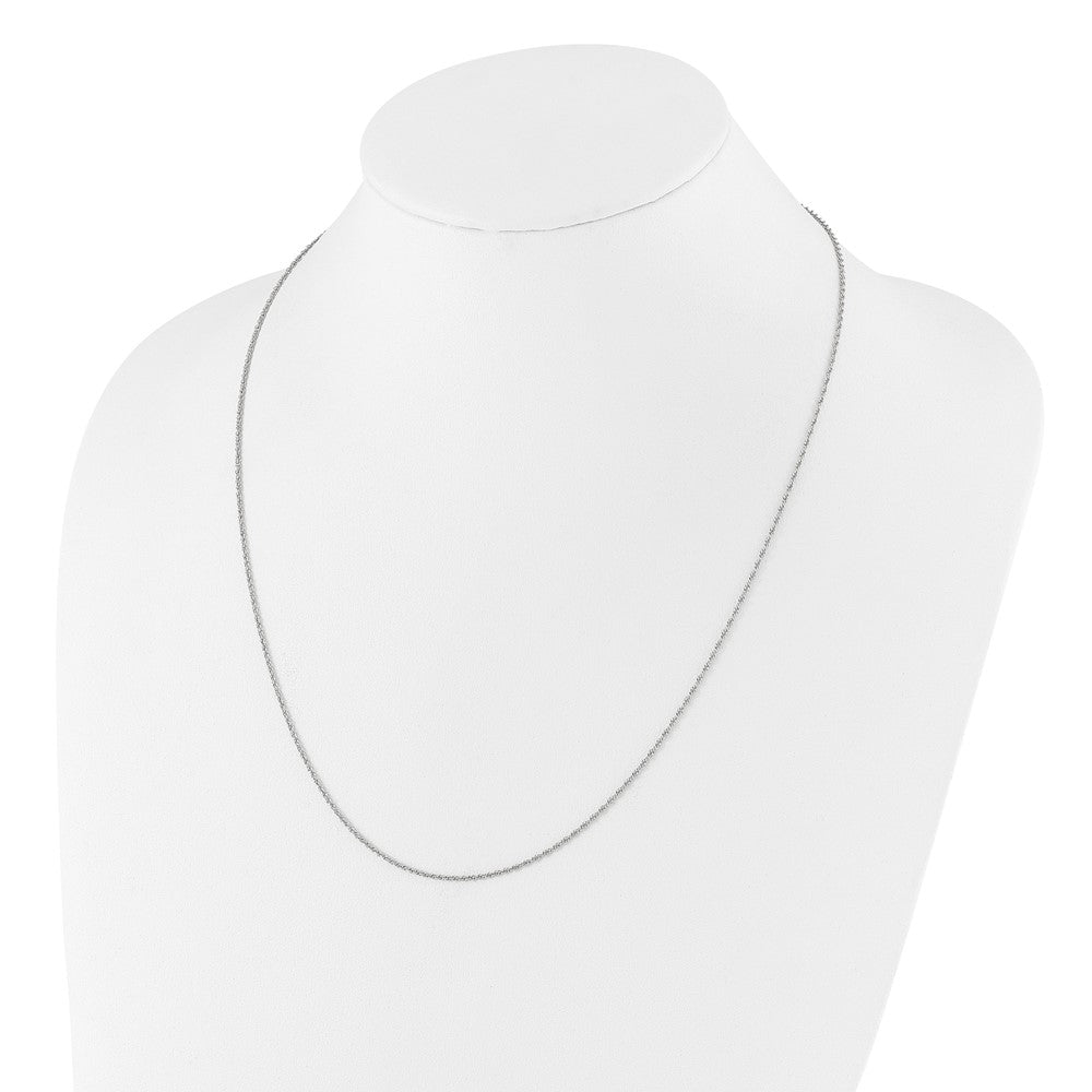 Sterlingsilber Verstellbar 1.35mm Loose Kordel Halskette