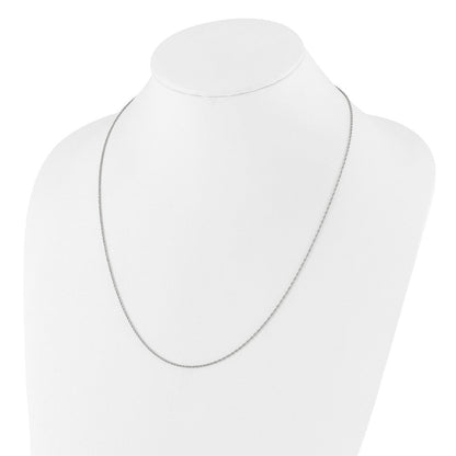 Sterlingsilber Verstellbar 1.35mm Loose Kordel Halskette