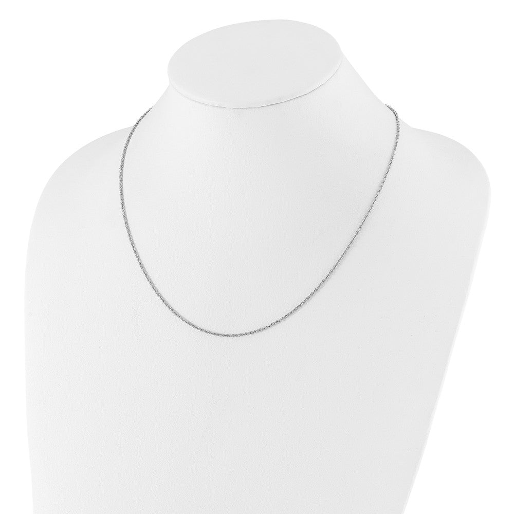 Sterlingsilber Verstellbar 1.55mm Loose Kordel Halskette