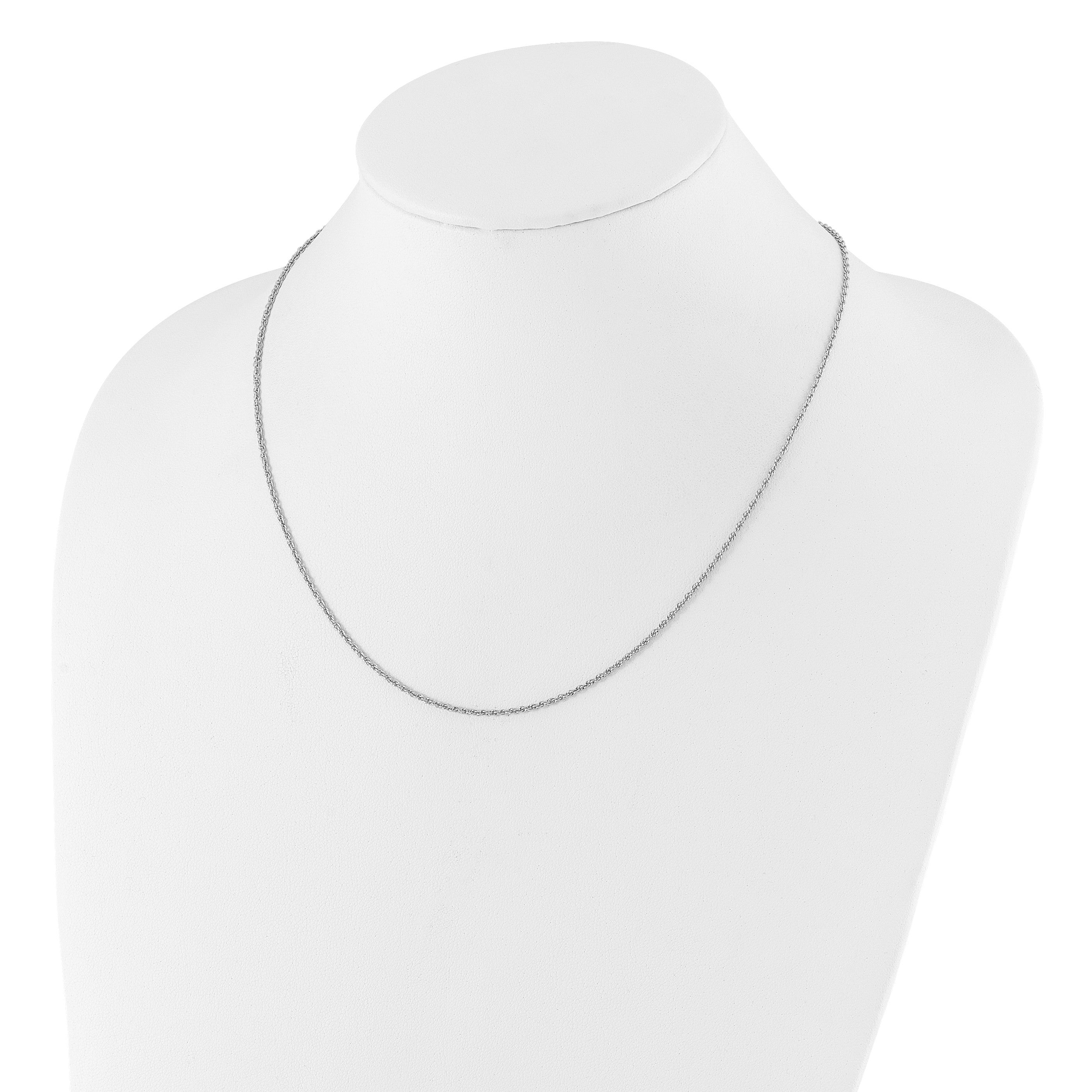 Sterlingsilber Verstellbar 1.55mm Loose Kordel Halskette