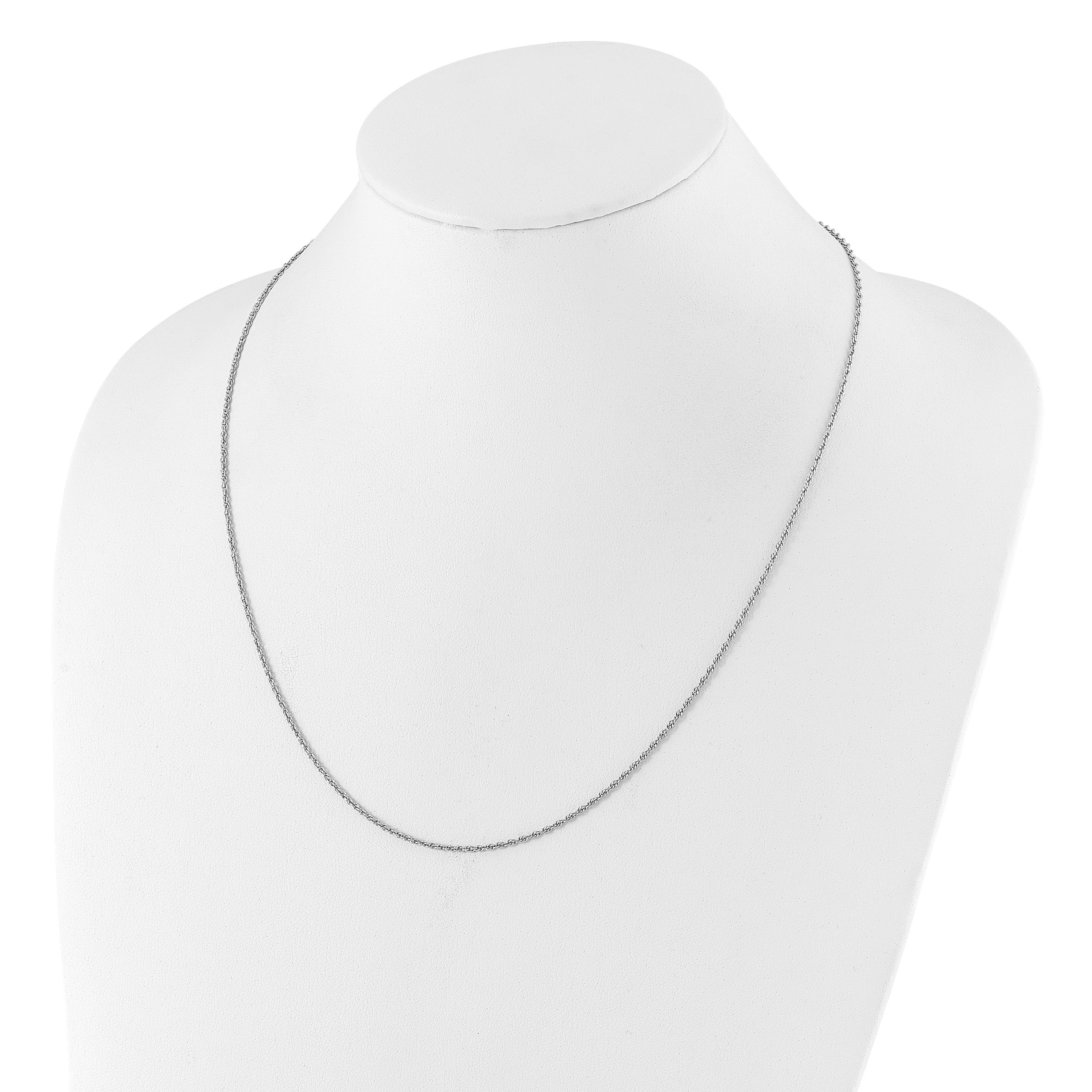 Sterlingsilber Verstellbar 1.55mm Loose Kordel Halskette