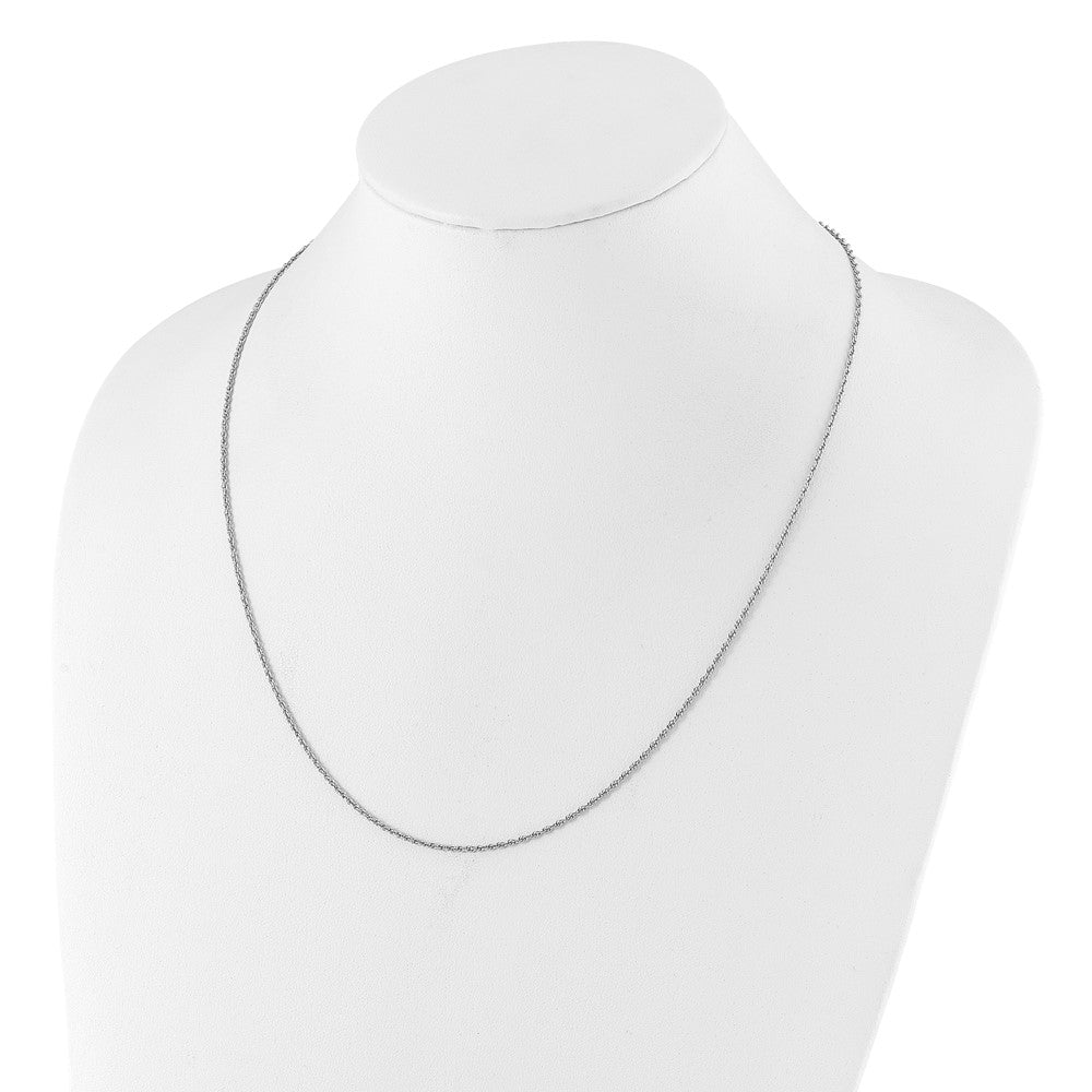Sterlingsilber Verstellbar 1.55mm Loose Kordel Halskette