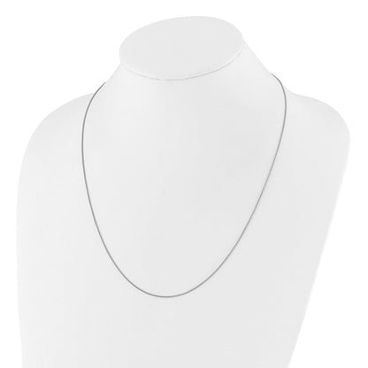 Sterlingsilber Verstellbar 1mm Ährenkette Halskette