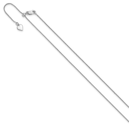 Sterlingsilber Verstellbar.95mm Erbs Halskette
