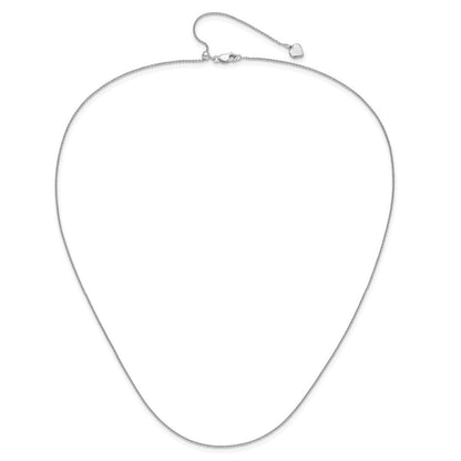 Sterlingsilber Verstellbar.95mm Erbs Halskette
