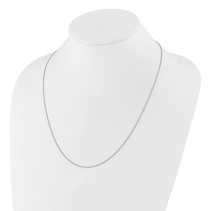 Sterlingsilber Verstellbar.95mm Erbs Halskette