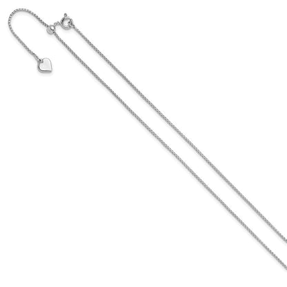 Sterlingsilber Verstellbar.95mm Rund Venezianer Halskette