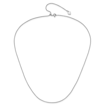 Sterlingsilber Verstellbar.95mm Rund Venezianer Halskette