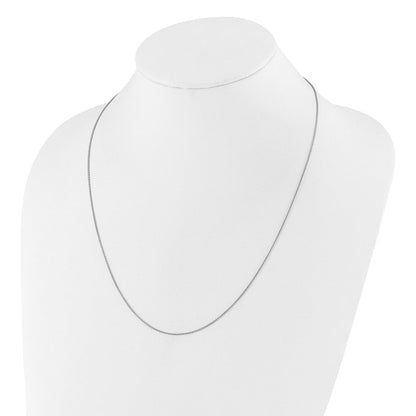 Sterlingsilber Verstellbar.95mm Rund Venezianer Halskette