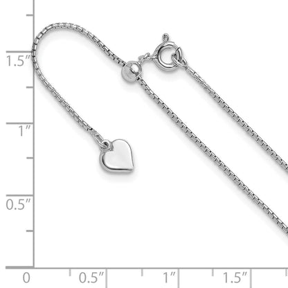Sterlingsilber Verstellbar.95mm Rund Venezianer Halskette