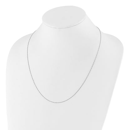 Sterlingsilber Verstellbar.95mm Singapurkette Halskette