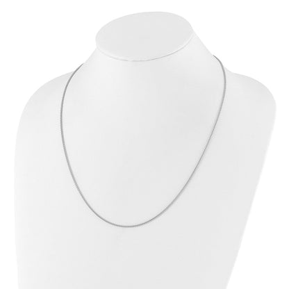 Sterlingsilber Verstellbar 1.5mm Ährenkette Halskette