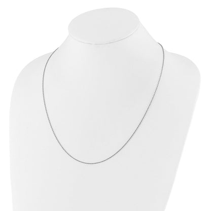 Sterlingsilber Verstellbar 1.75mm Ankerkette Halskette
