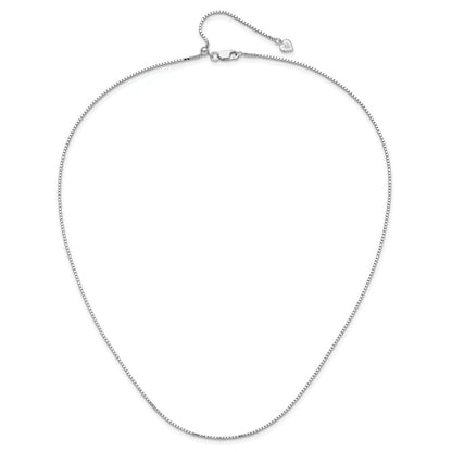 Sterlingsilber Verstellbar 1.15mm Venezianer Halskette