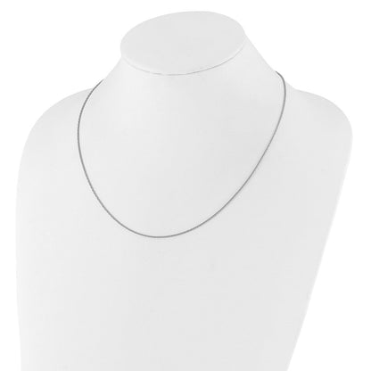 Sterlingsilber Verstellbar 1.2mm Popcorn Halskette