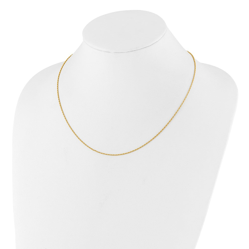 Sterlingsilber Vergoldet Verstellbar 1.2mm Diamantiert Kordel Halskette