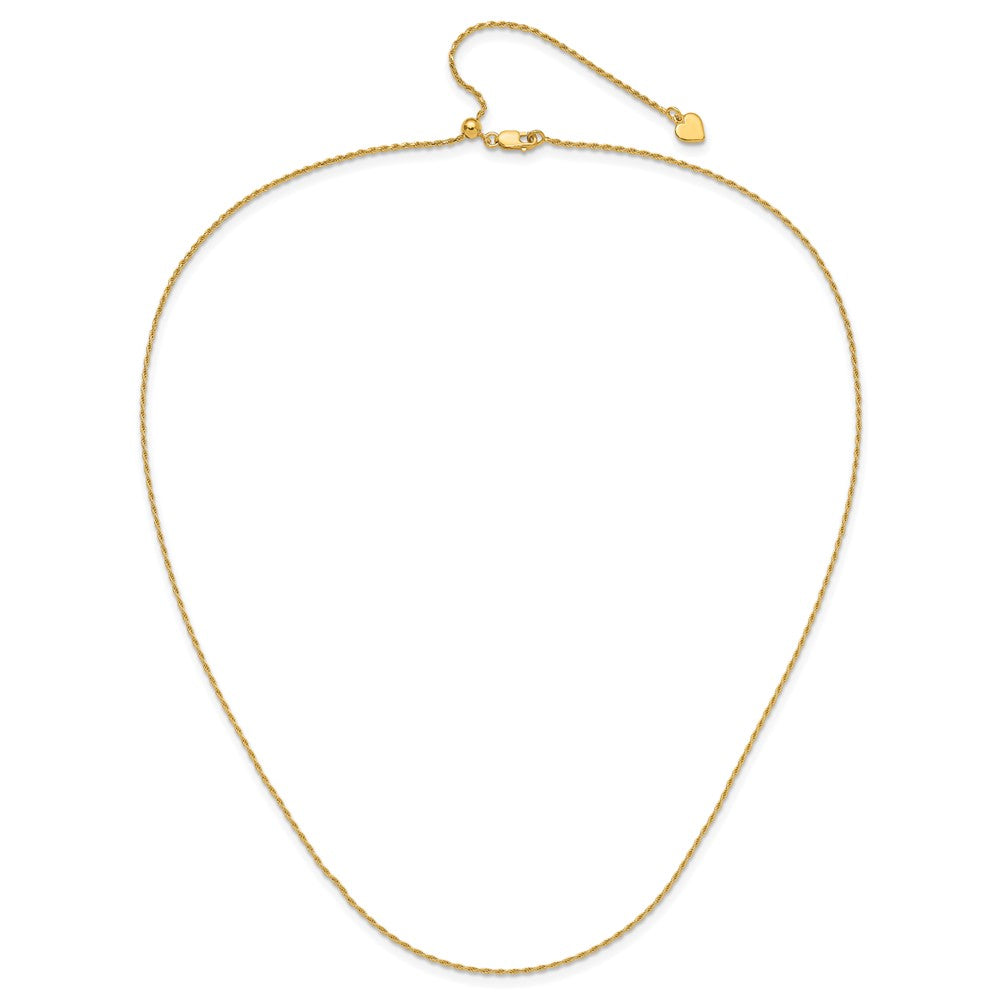 Sterlingsilber Vergoldet Verstellbar 1.2mm Diamantiert Kordel Halskette