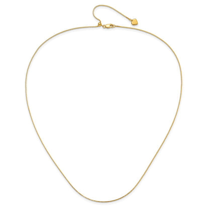 Sterlingsilber Vergoldet Verstellbar.85mm Venezianer Halskette