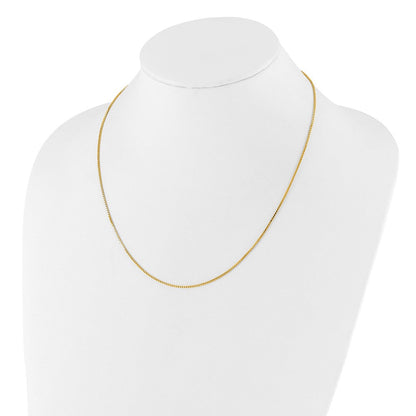 Sterlingsilber Vergoldet Verstellbar 1.1mm Venezianer Halskette
