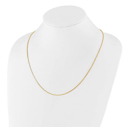 Sterlingsilber Vergoldet Verstellbar 1.1mm Venezianer Halskette