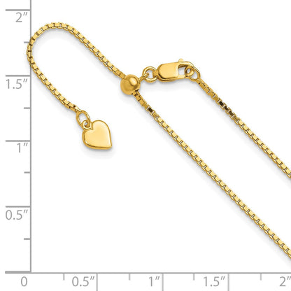 Sterlingsilber Vergoldet Verstellbar 1.1mm Venezianer Halskette