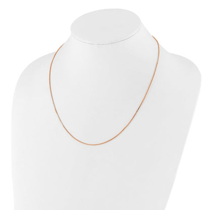 Sterlingsilber Rose Vergoldet Verstellbar 1.1mm Venezianer Halskette