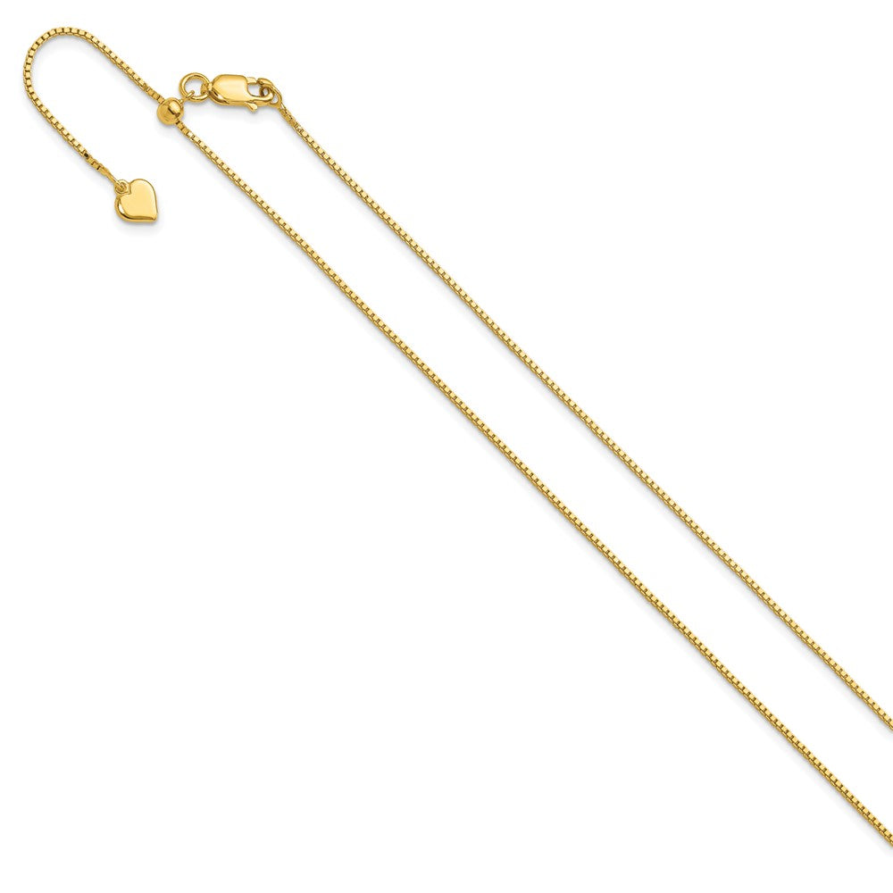 Sterlingsilber Vergoldet Verstellbar.95mm Venezianer Halskette