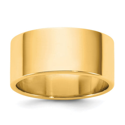 14K Gelbgold 9 mm LTW Flacher Ehering