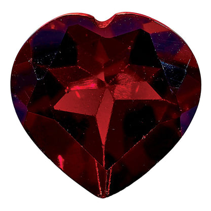 Edelstein Granat Aa Qualität 5mm Herz