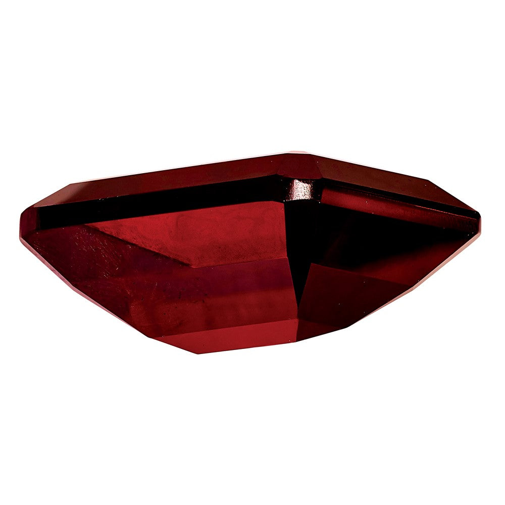 Edelstein Granat Aa Qualität 6x4mm Smaragdschliff