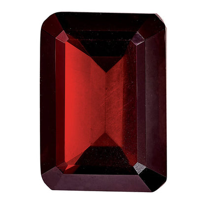 Edelstein Granat Aa Qualität 12x10mm Smaragdschliff