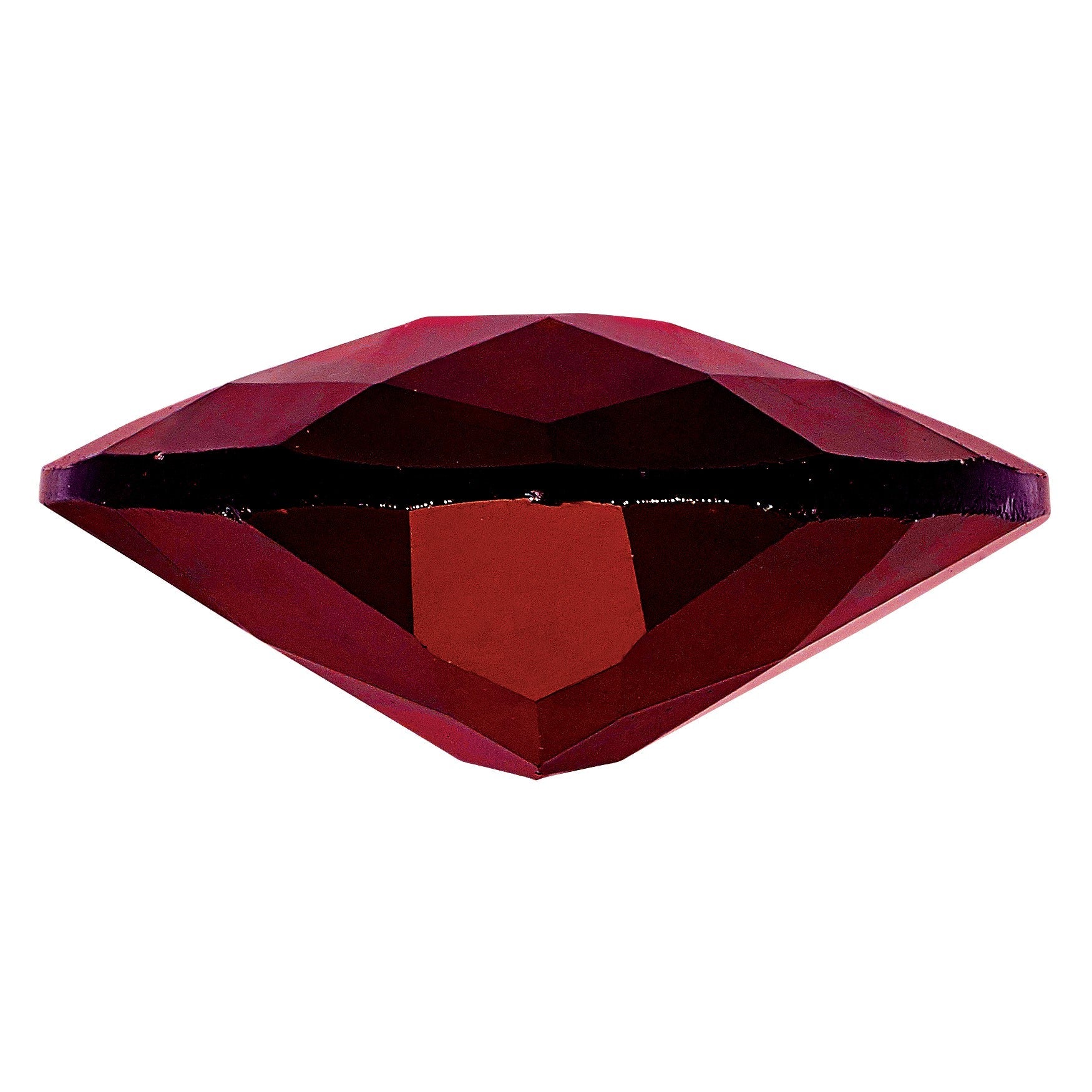 Edelstein Granat Aa Qualität 10x8mm Oval Schachbrett