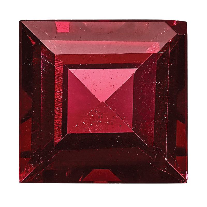 Edelstein Granat Aa Qualität 3mm Quadratisch Stufe-cut