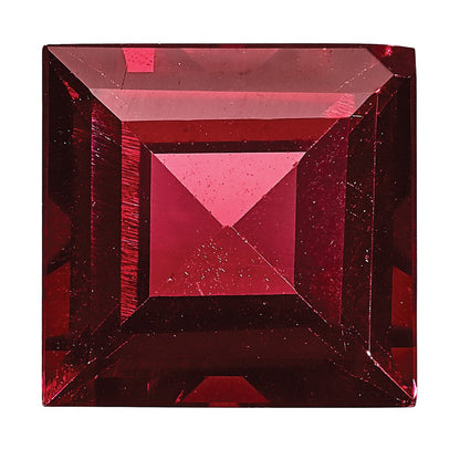 Edelstein Granat Aa Qualität 8mm Quadratisch Stufe-cut