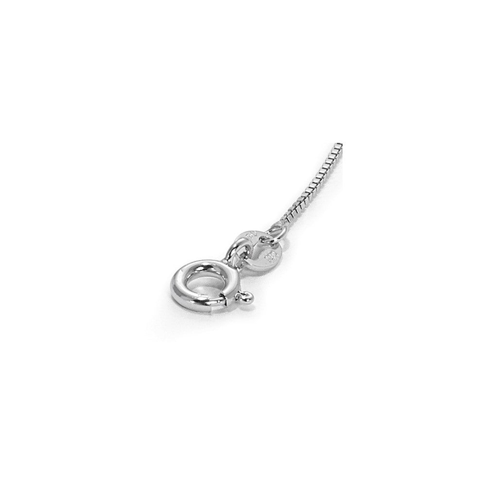 Sterlingsilber 14 Zoll Gewölbt Herz Halskette mit Rosa Geschenk Pouch